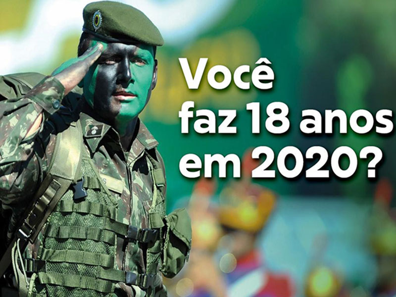 Alistamento militar obrigatório deve ser feito até 30 de junho