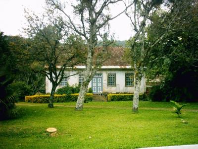 Casas antigas no Centro