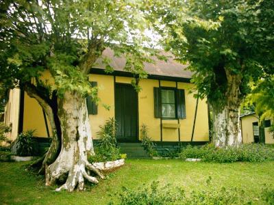 Casas antigas no Centro