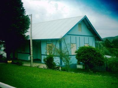 Casas antigas no Centro