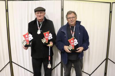Entrega da premiao do Campeonato Municipal de Canastra