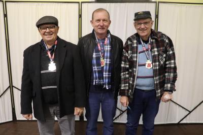 Entrega da premiao do Campeonato Municipal de Canastra