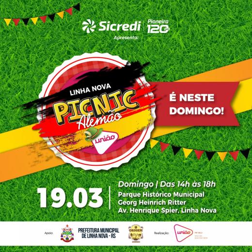 PICNIC ALEMO EM COMEMORAO AO ANIVERSRIO DE LINHA NOVA